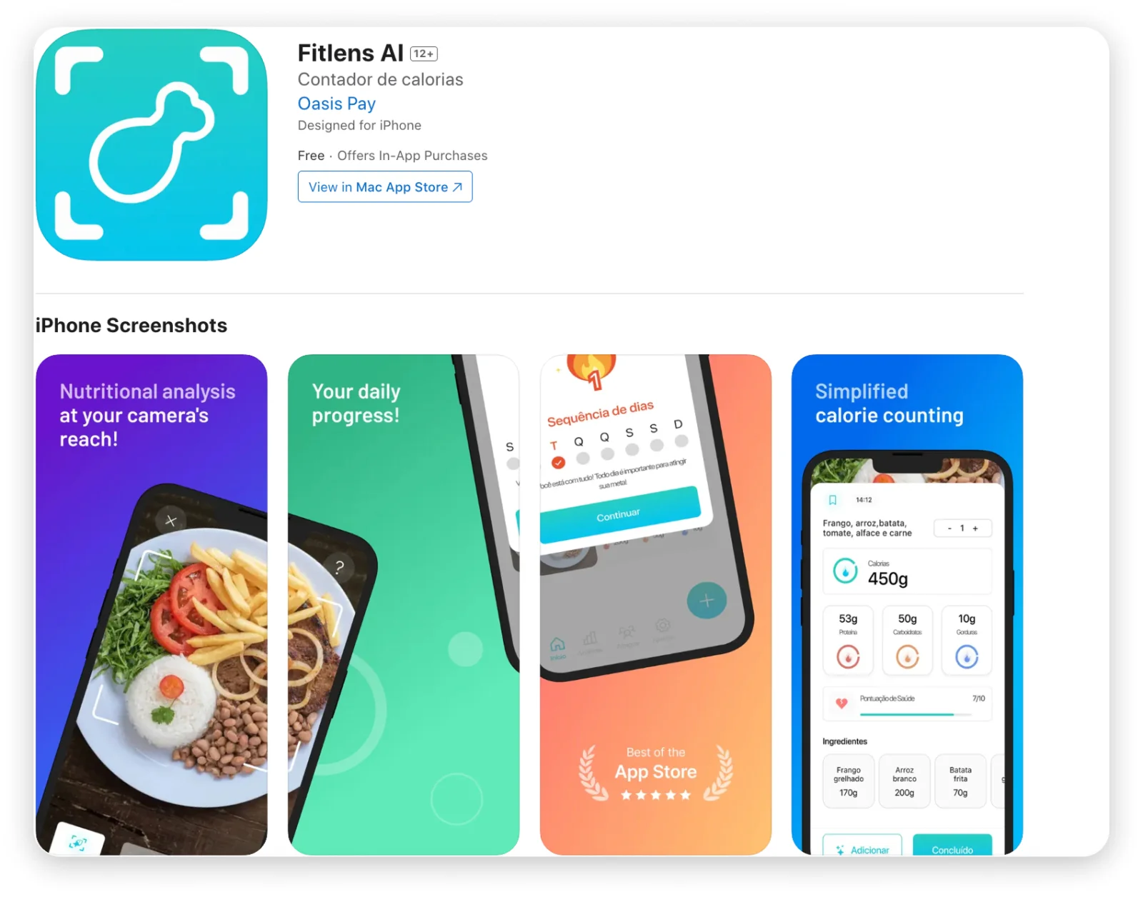 Fitlens AI on the App Store