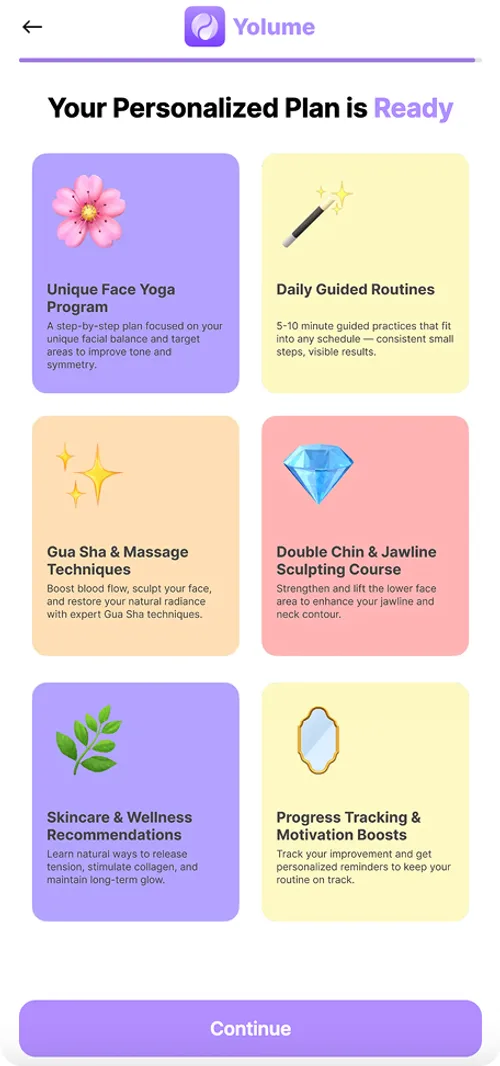 Yolume web2app funnel — screen 10